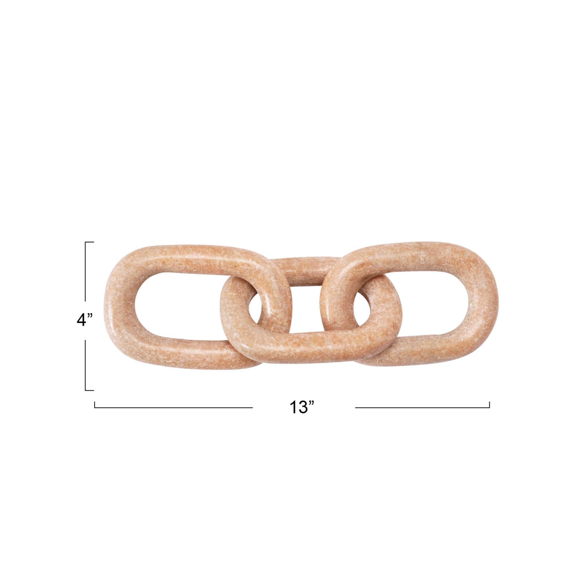 Hello Honey® 13" Variegated Decorative Marble Chain